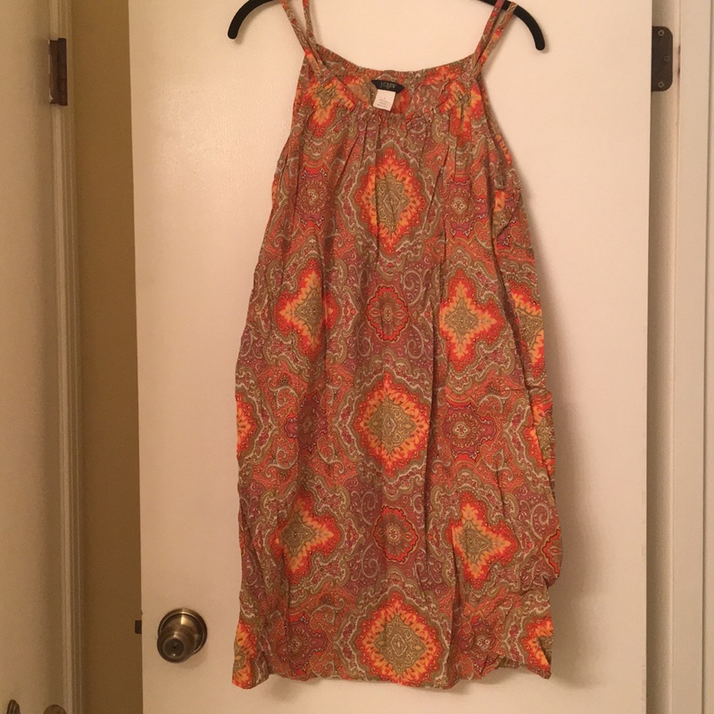 Jcrew multicolored dress
